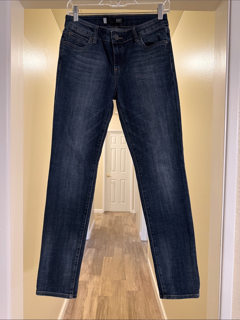 Kut from the Kloth Indigo Stretch Skinny Jeans